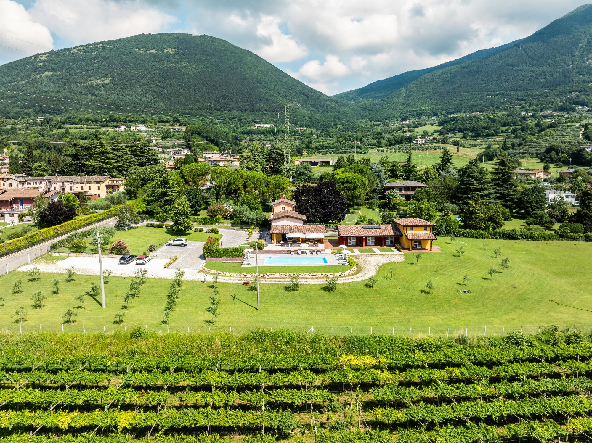 VISTA DELLA STRUTTURA DALL'ALTO