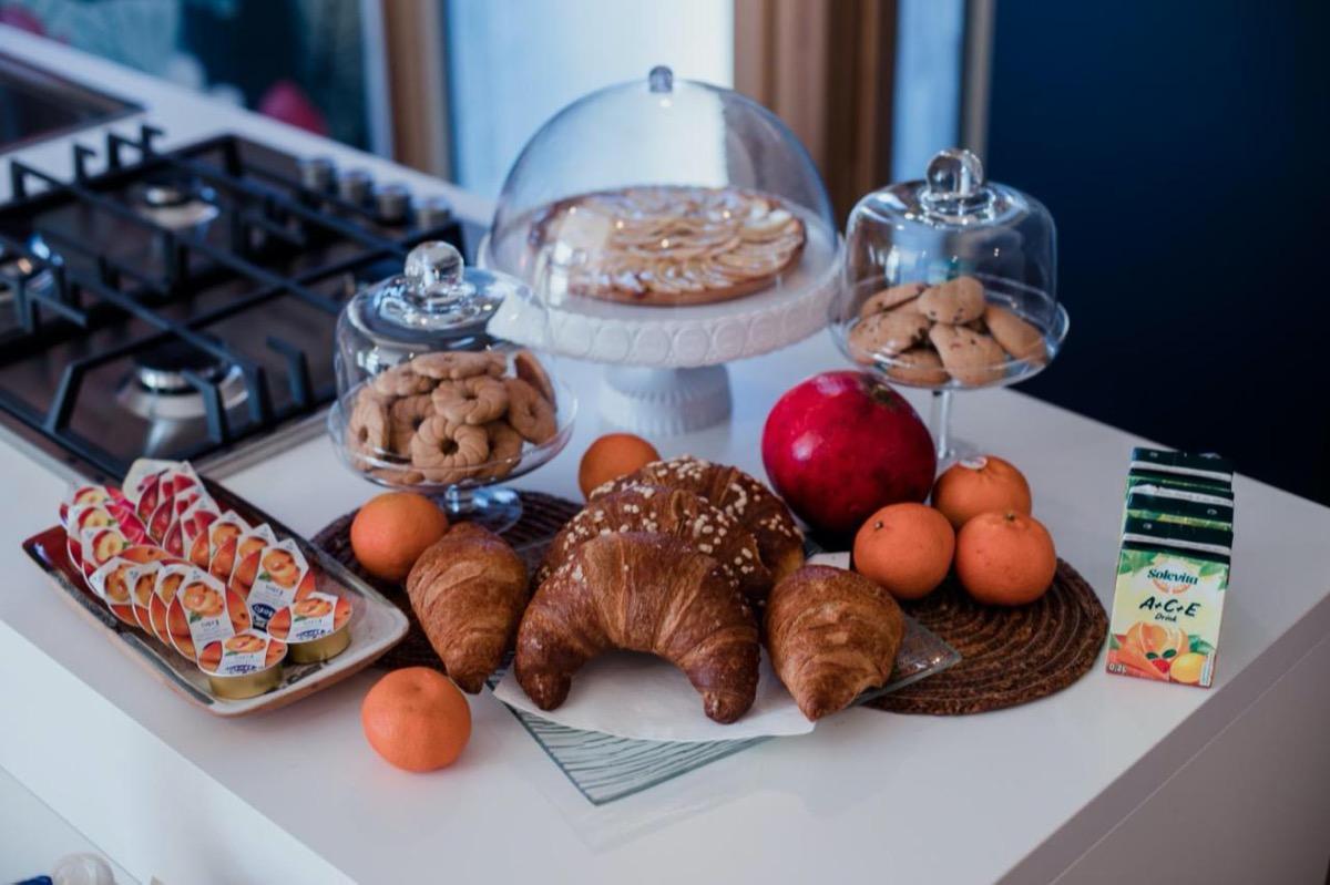 La colazione di B&B BOUTIQUE HOTEL LE TERRAZZE