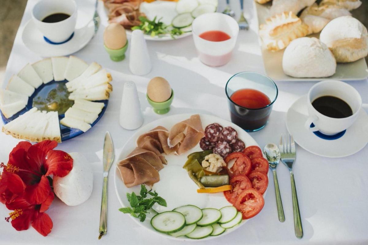 La colazione di SA CRUXITTA