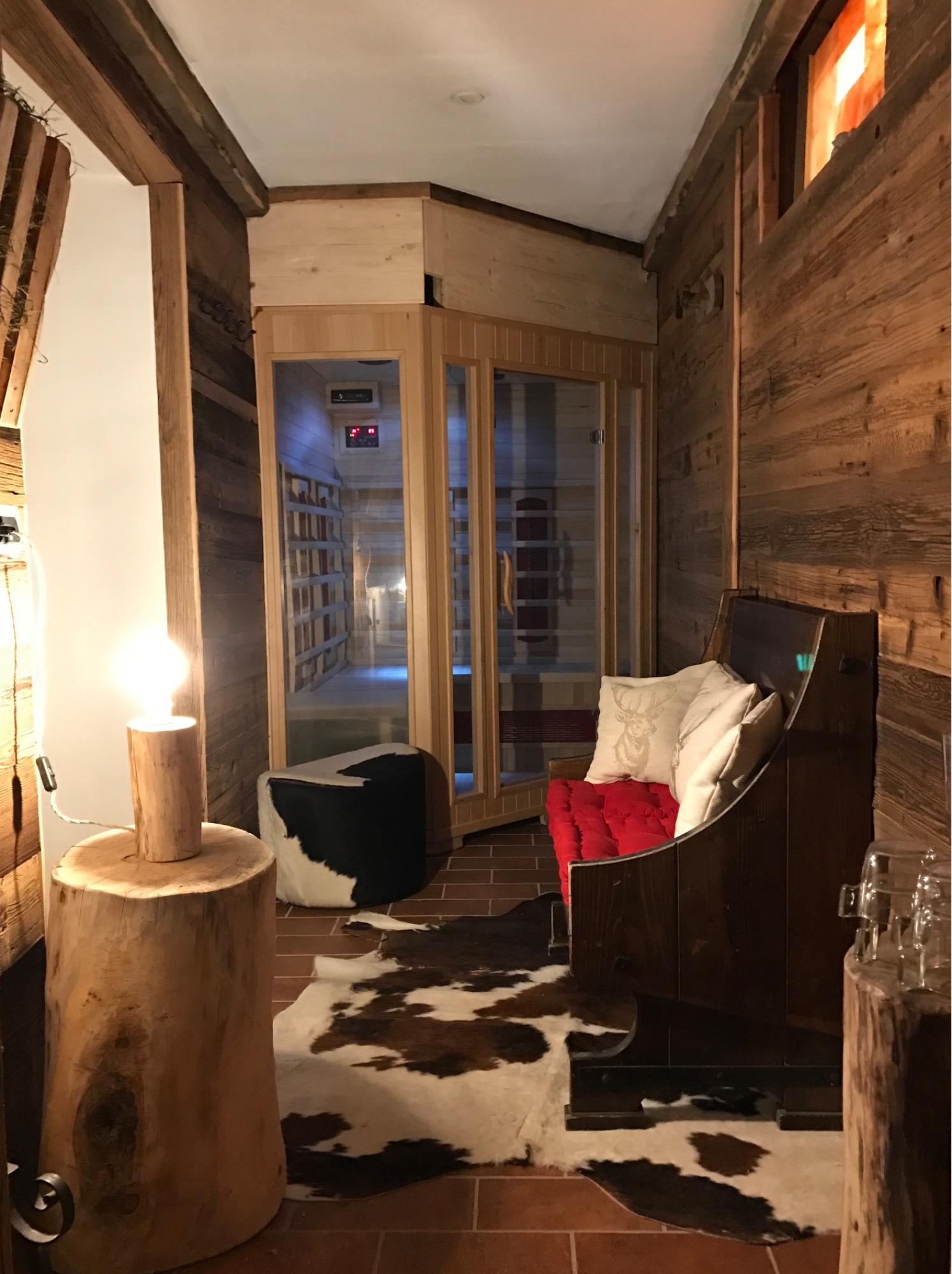 sauna infrarossi, inrerna