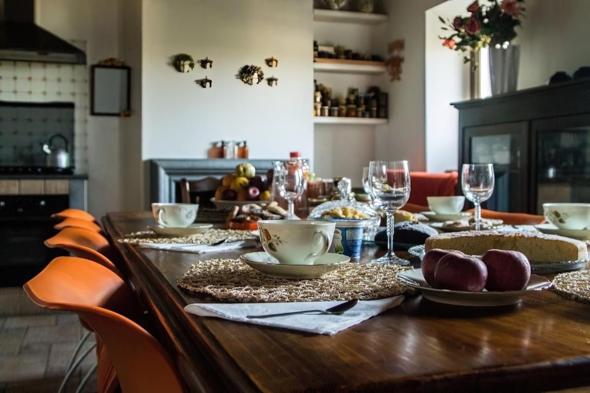 La colazione di B&B DEL PRATO