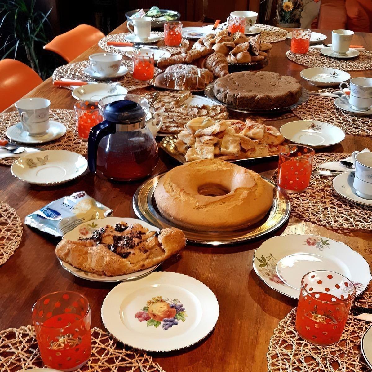 La colazione di B&B DEL PRATO