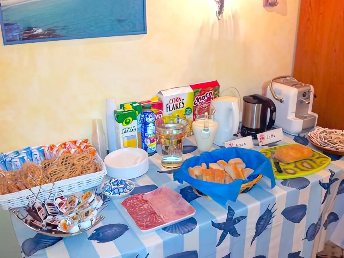 La colazione di TRA ROCCE E MARE