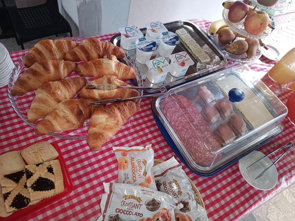 La colazione di B&B ICHNOS