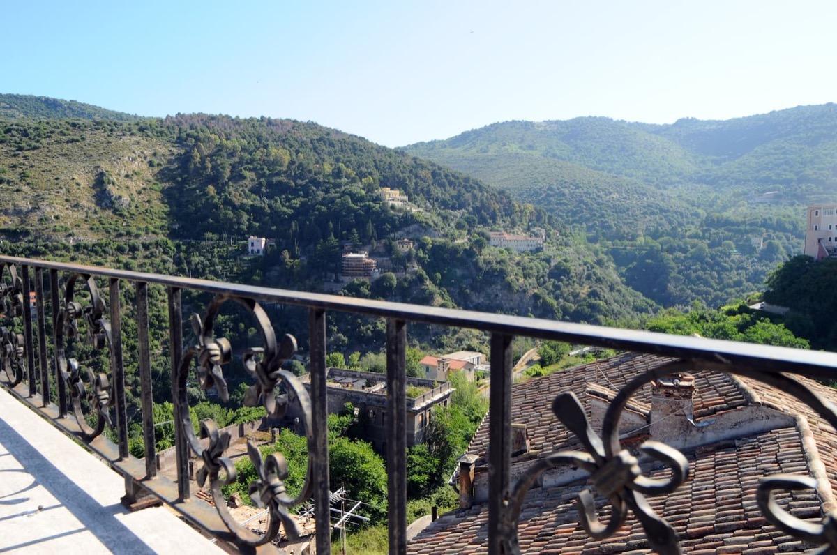 Vista dal terrazzino