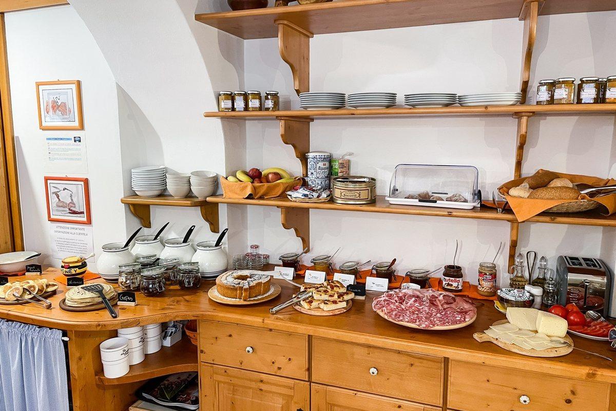 La colazione di ROOM & BREAKFAST CÀ MEA DINA