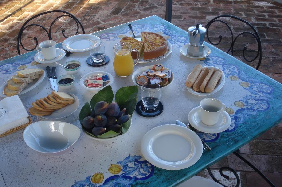 La colazione di I DUE CIPRESSI