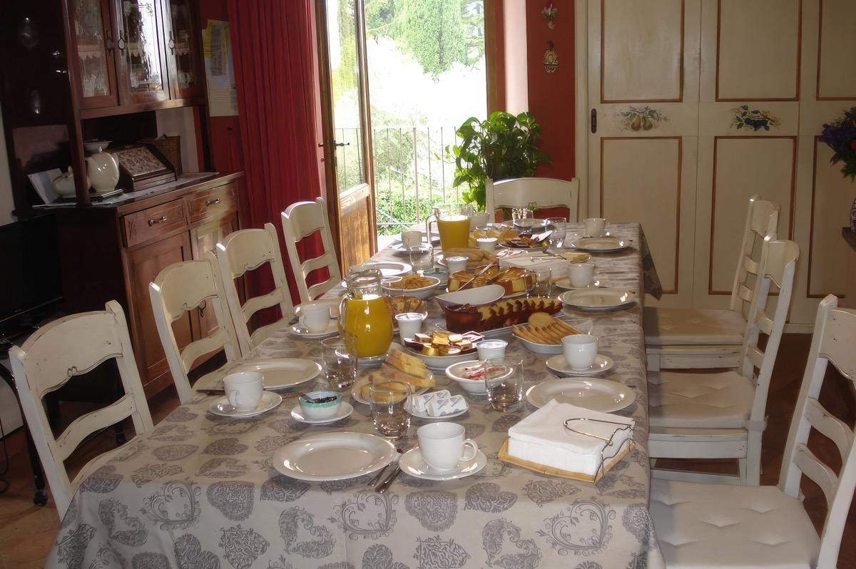 La colazione di I DUE CIPRESSI