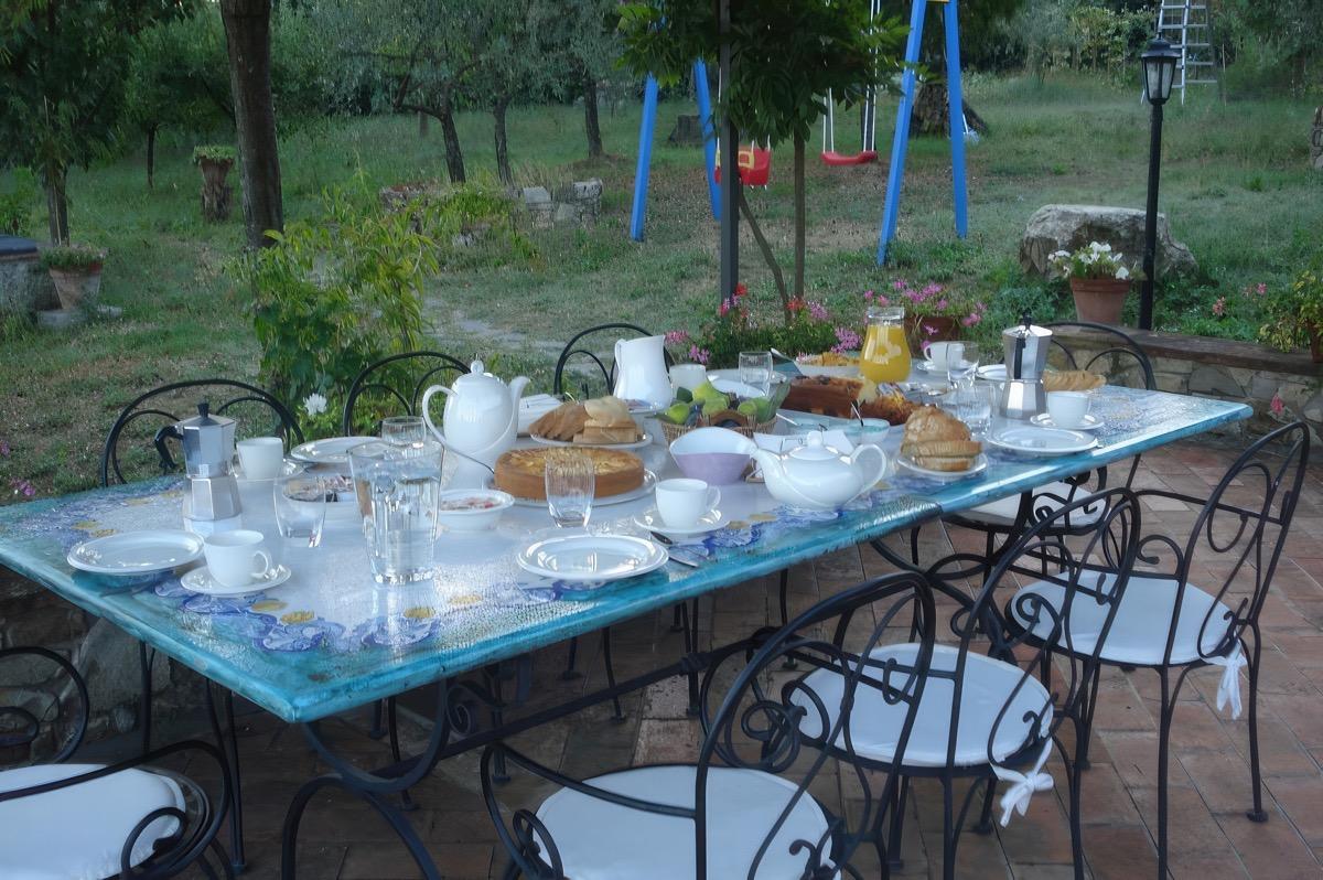 La colazione di I DUE CIPRESSI