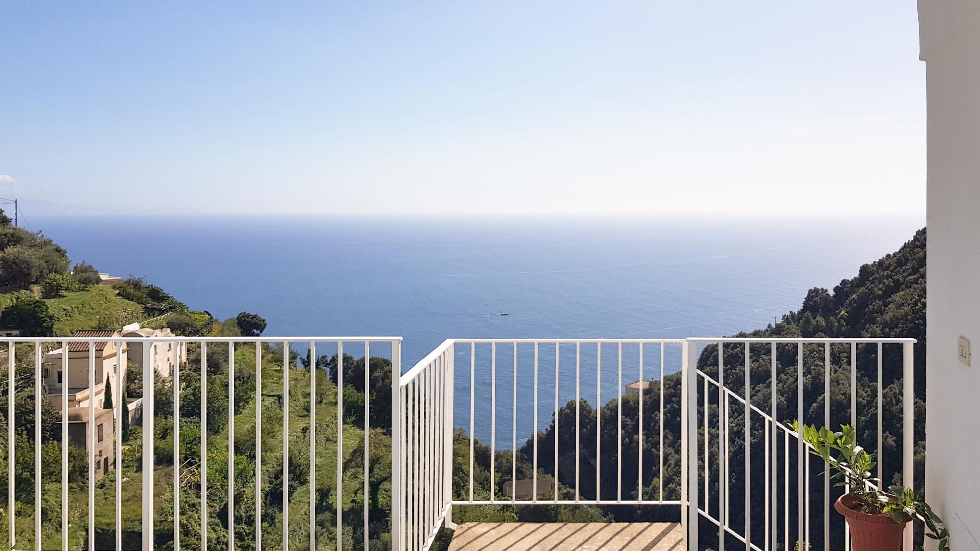 Vista dal balcone