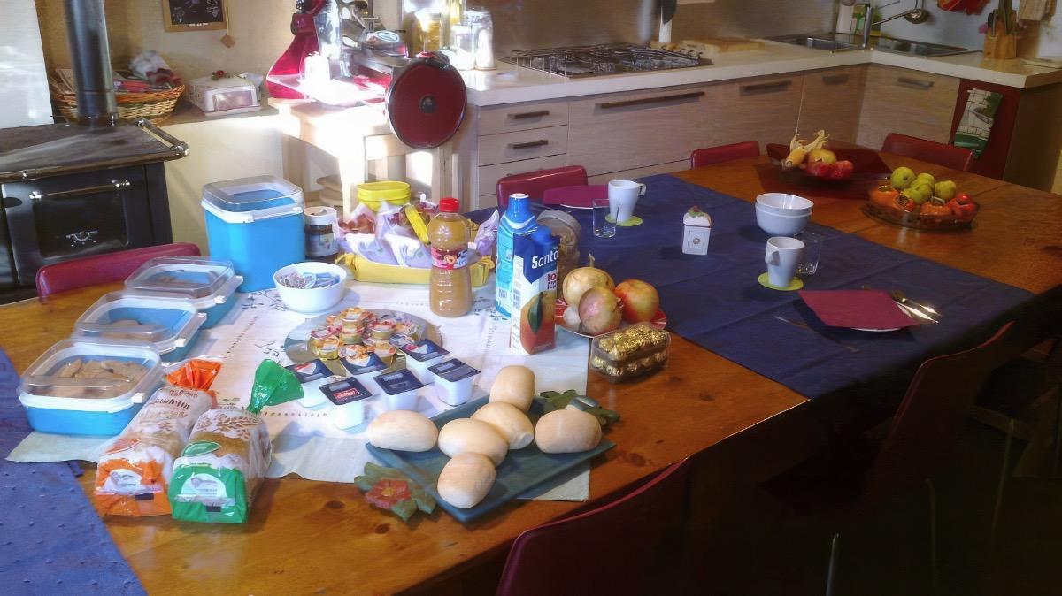 La colazione di B&B VILLA PALMA
