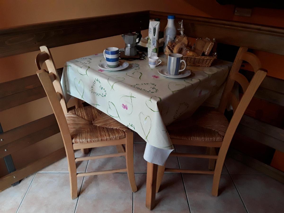 La colazione di B&B CASELUNGHE