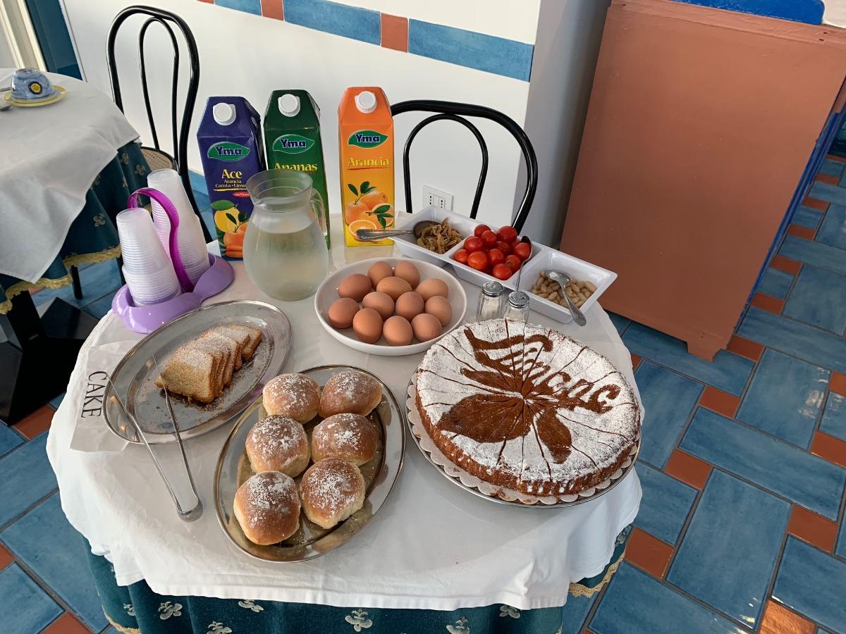 La colazione di B&B ALBERGO RIVIERA