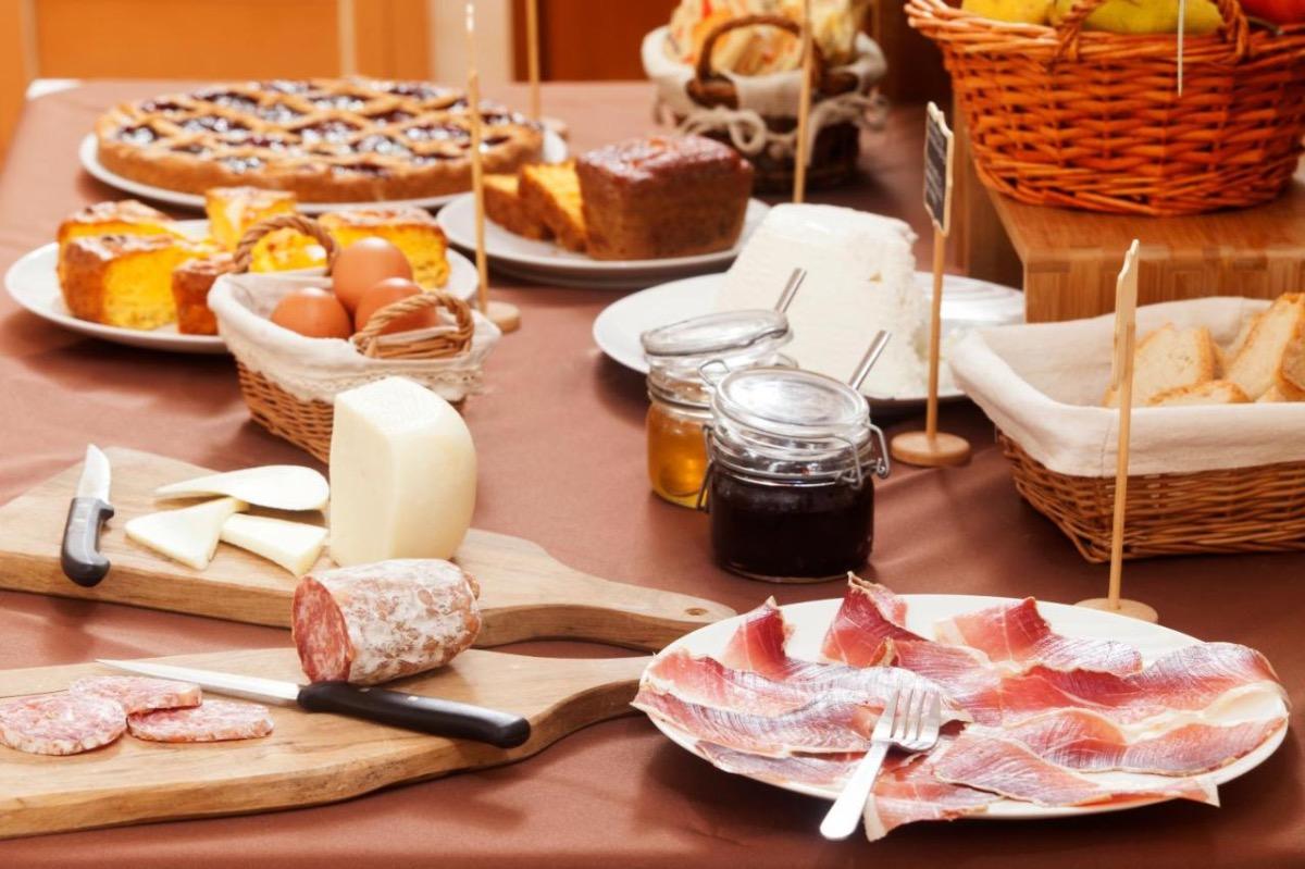 La colazione di B&B LE CASCATELLE