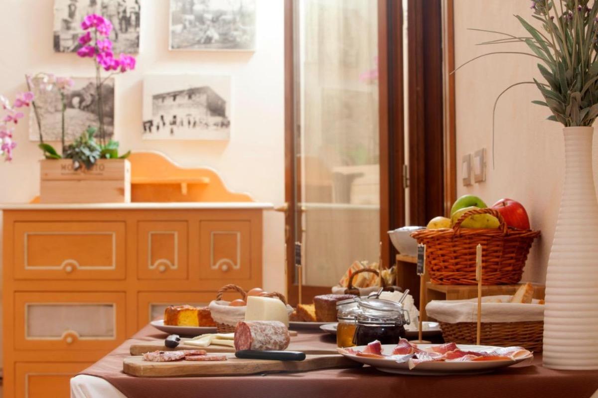 La colazione di B&B LE CASCATELLE