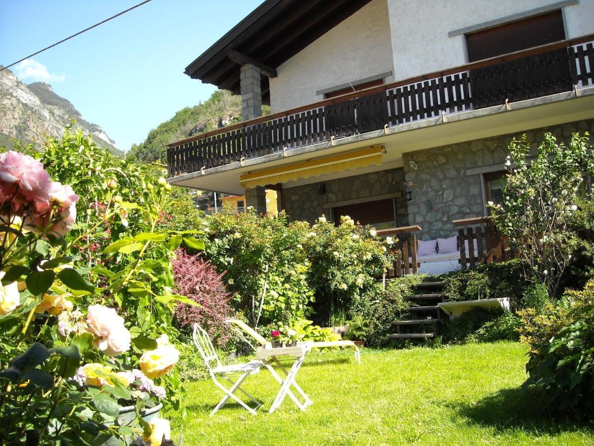 La casa e il giardino.