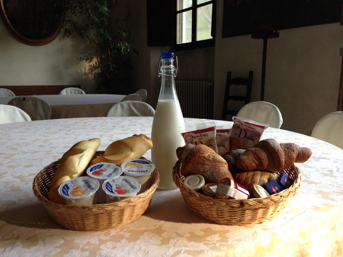 La colazione di AGRITURISMO CORTE VIRGILIANA