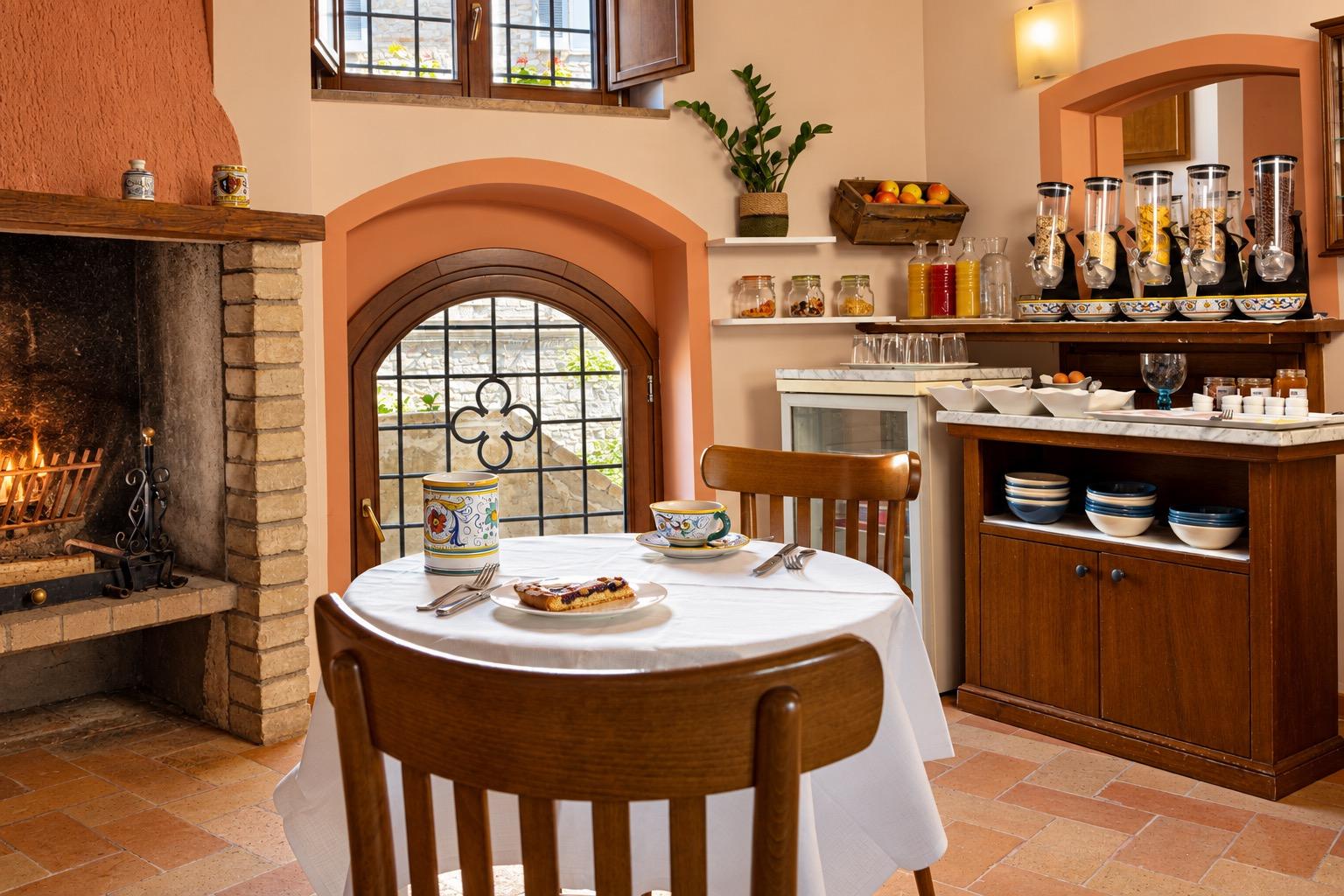 Tavoli sala colazione