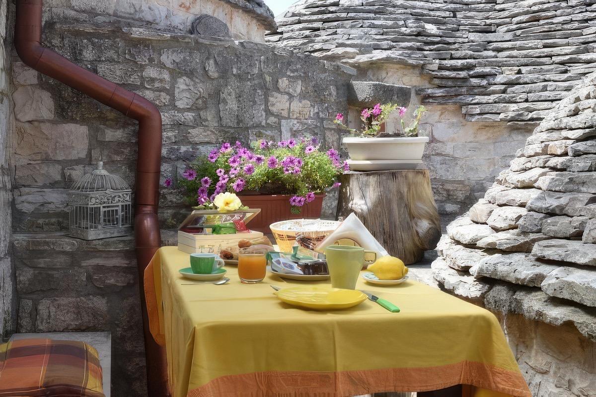 La colazione di LA ROSA DEI TRULLI
