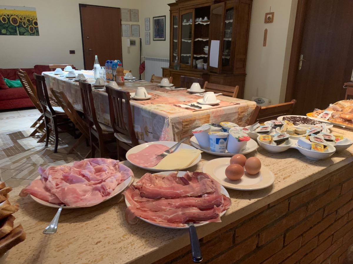 La colazione di CASA DEL GIRASOLE