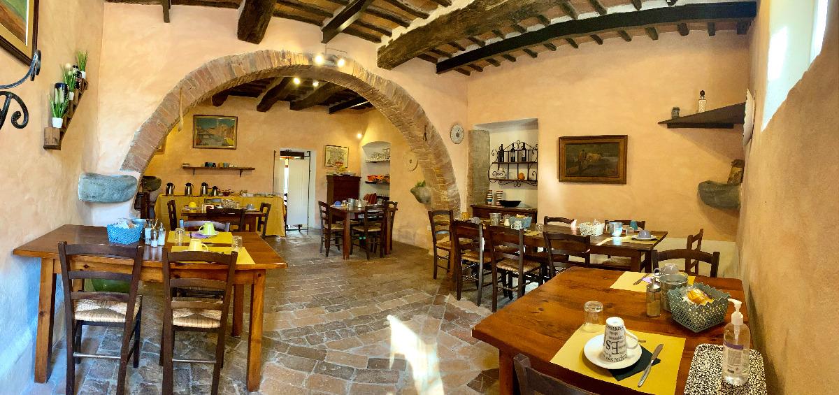 La colazione di AGRITURISMO LA SELVA