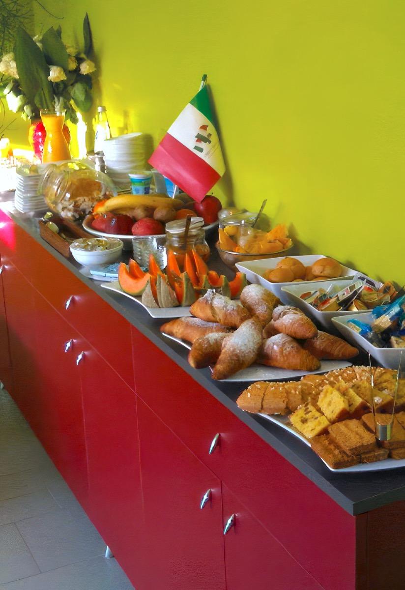 La colazione di 6 PORTE GUESTHOUSE