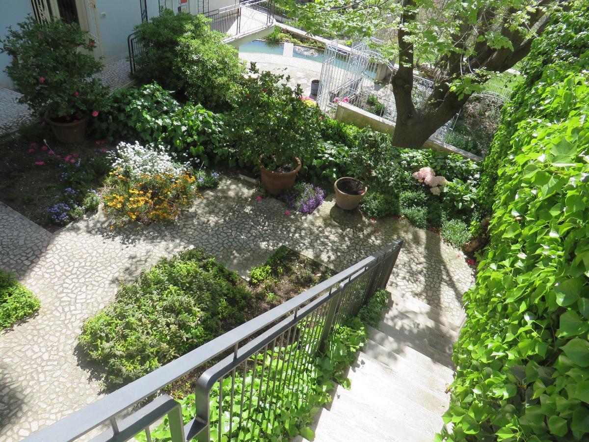 un vista del giardino