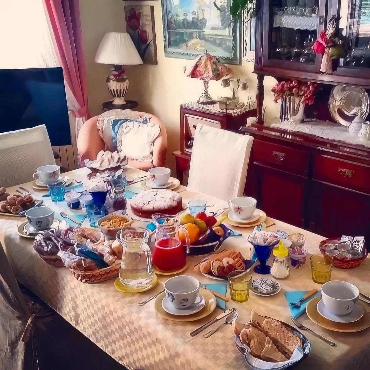 La colazione di B&B STELLAMARINA