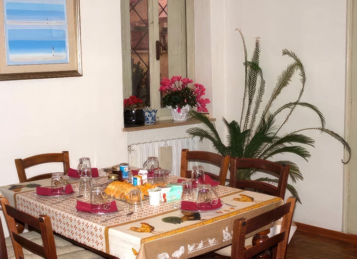 La colazione di B&B CASA CASARI