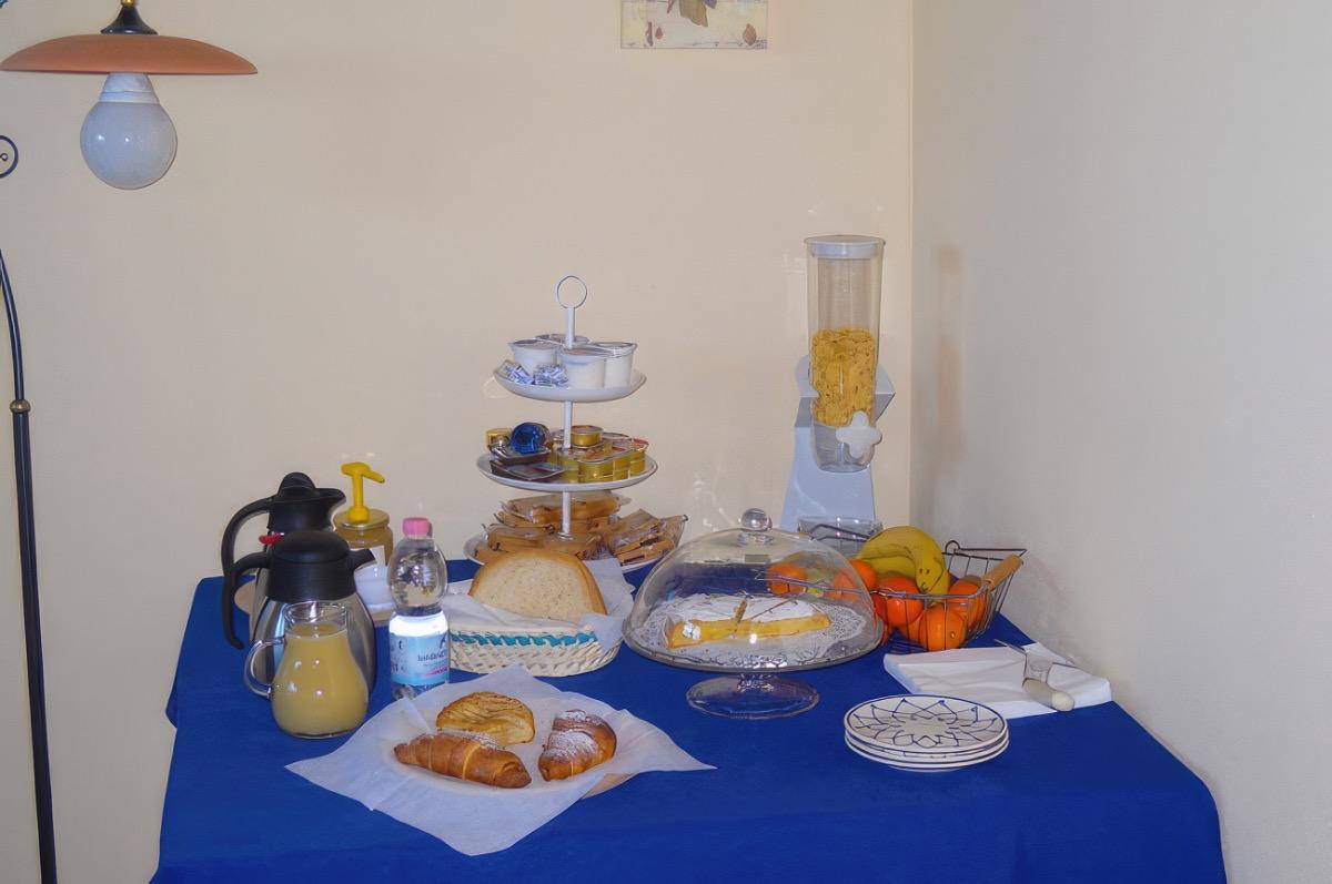 La colazione di B&B FRUTTI ANTICHI