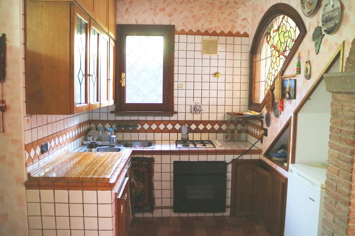 B&B Ai Glicini Castelli Romani - cucina del B&B