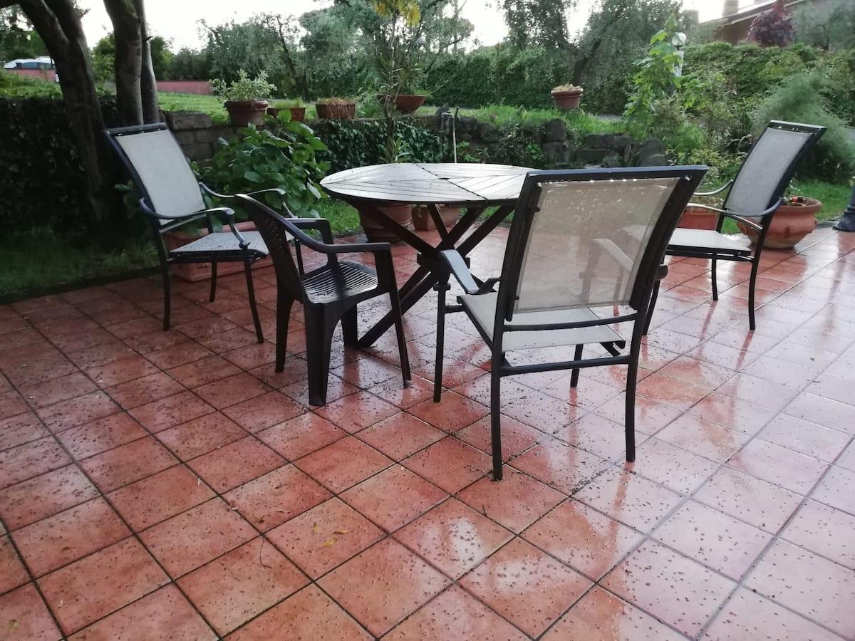 B&B Ai Glicini Castelli Romani - area relax