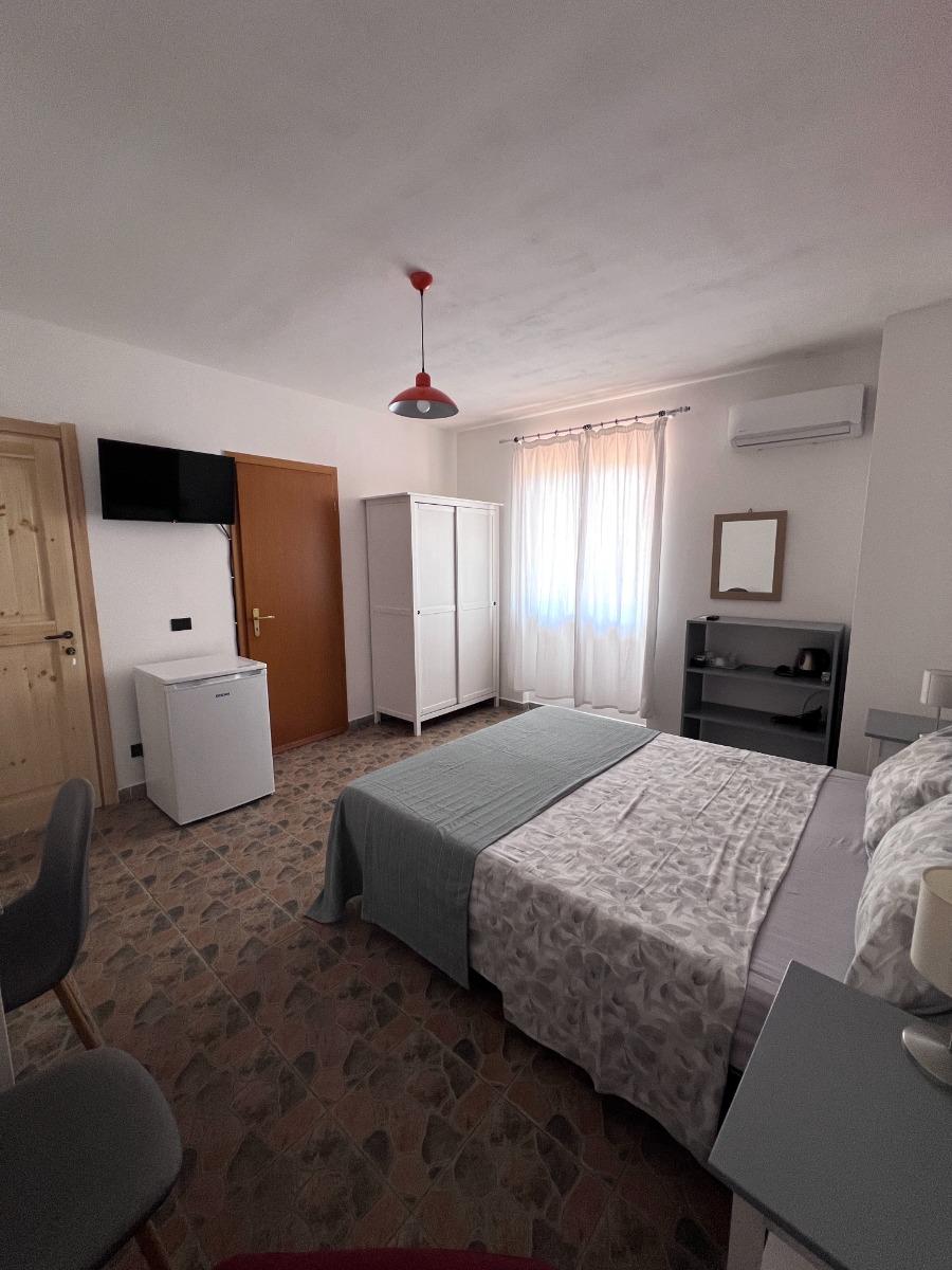 Panoramica della camera con vista mare