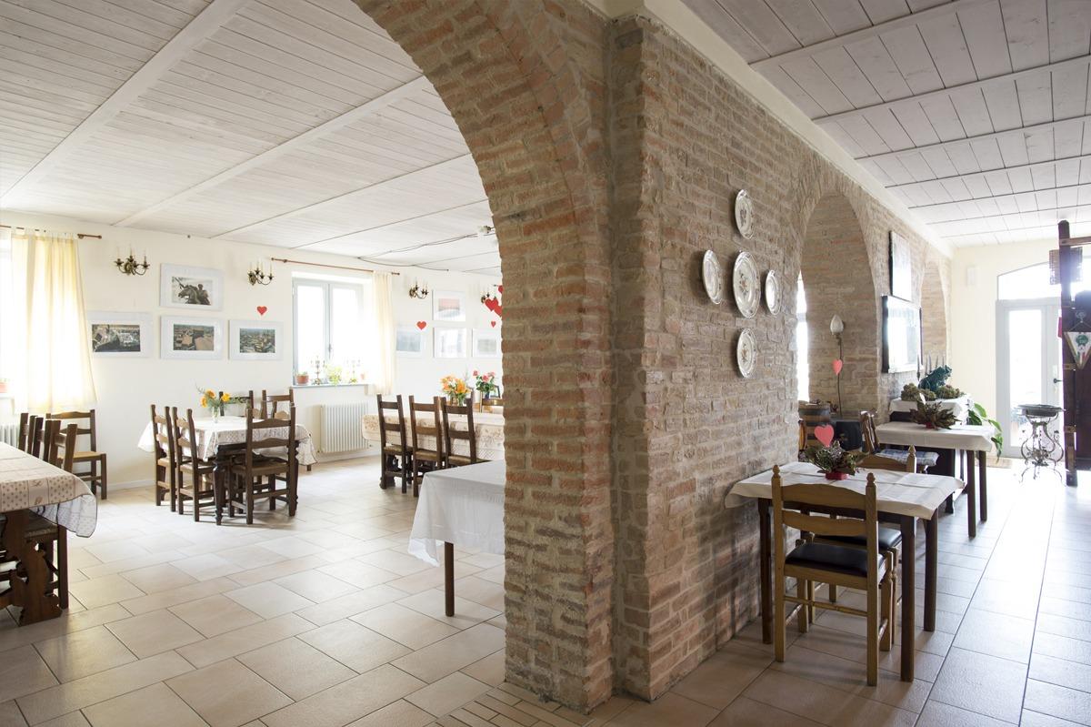 Il ristorante di PODERE PALAZZO ILLICA