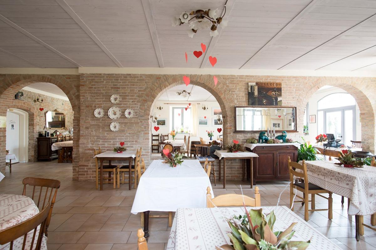 Il ristorante di PODERE PALAZZO ILLICA