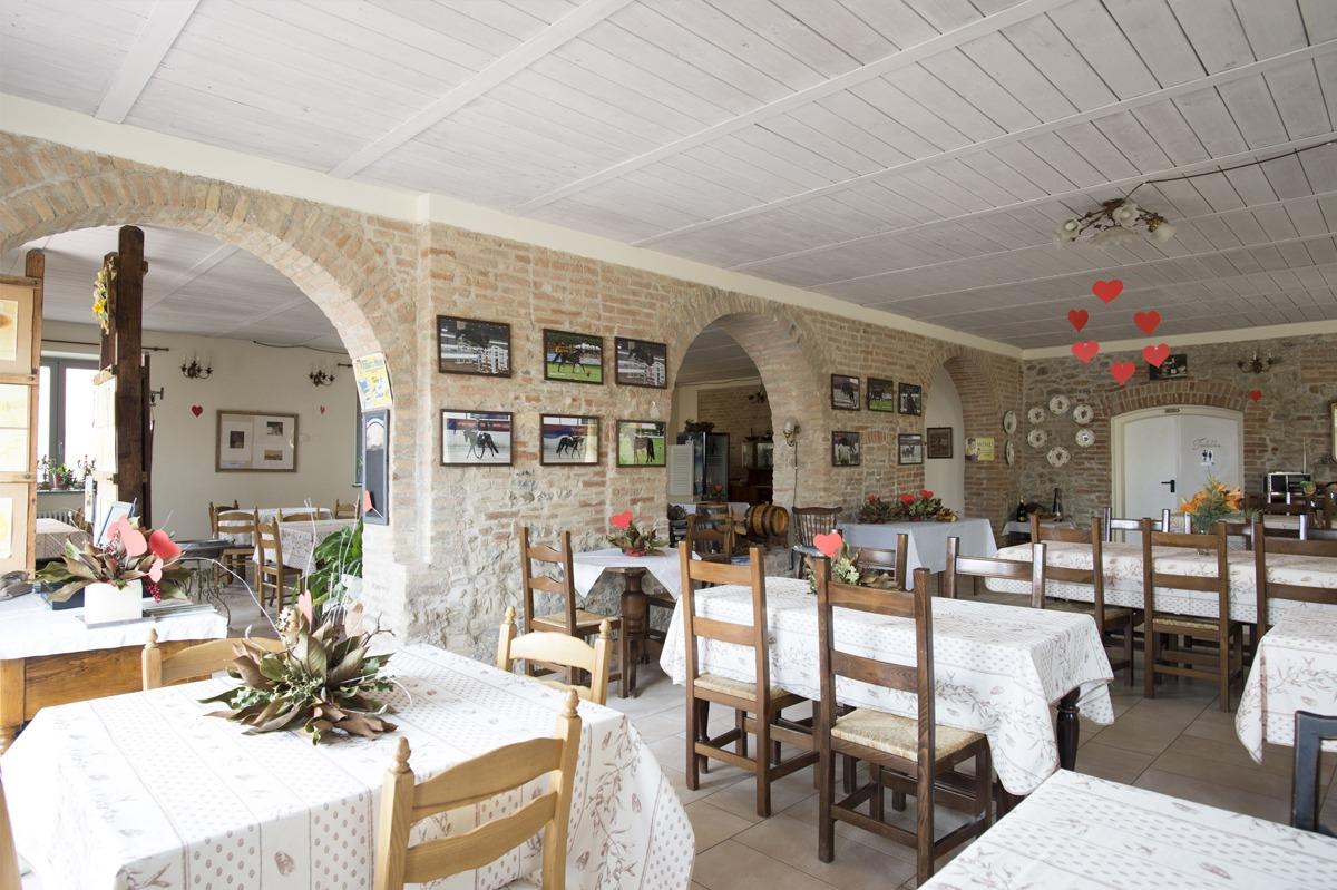 Il ristorante di PODERE PALAZZO ILLICA