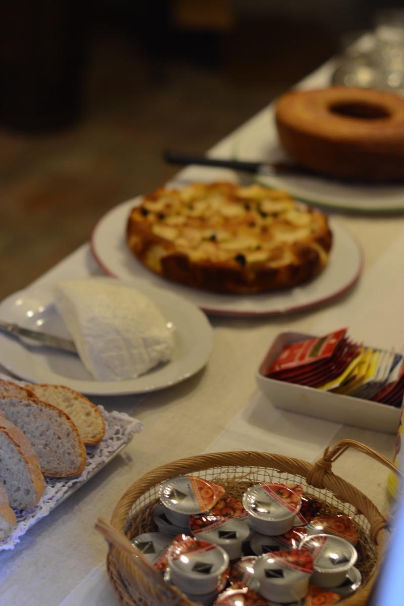 La colazione di ALLE CASCATE