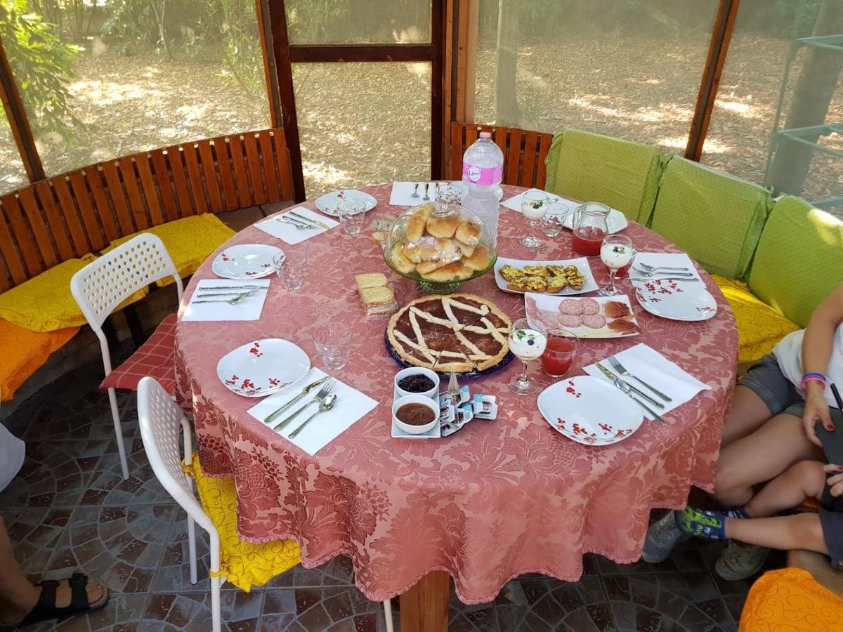 La colazione di B&B SOLE E LUNA