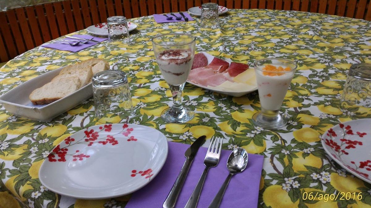 La colazione di B&B SOLE E LUNA