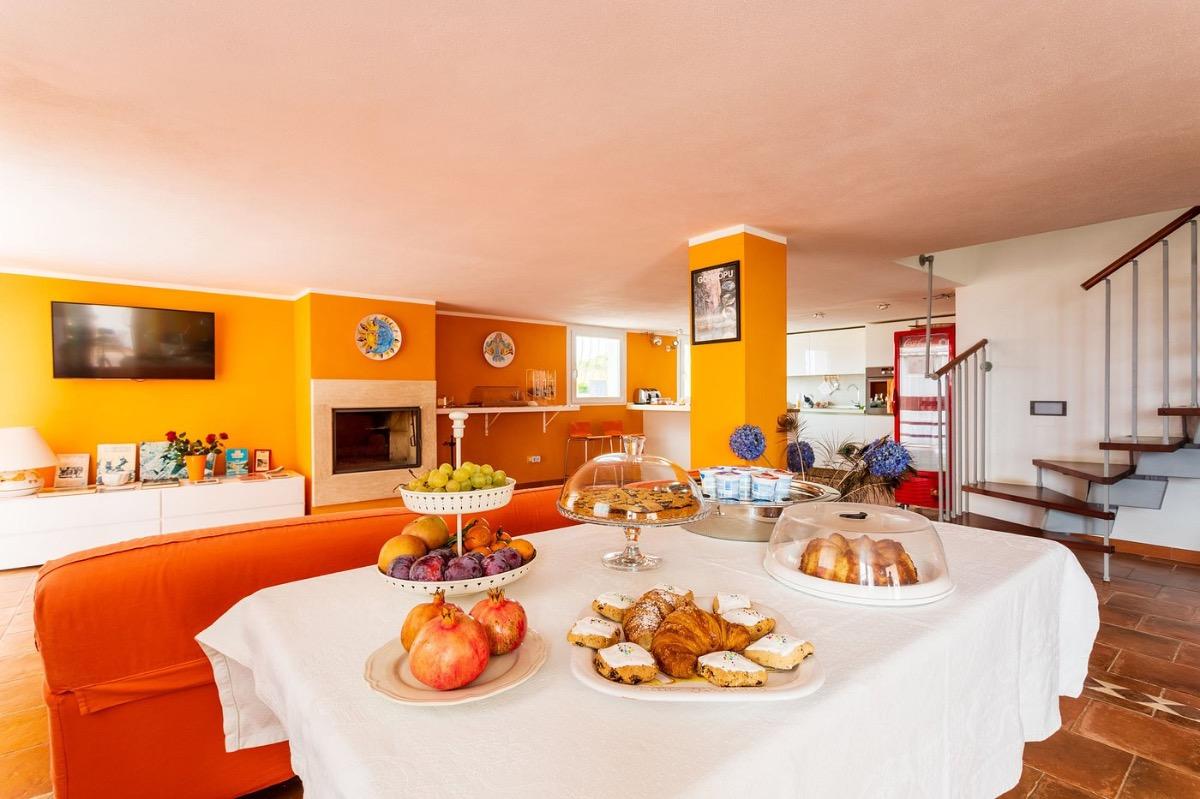 La colazione di VILLA PISCHINAS