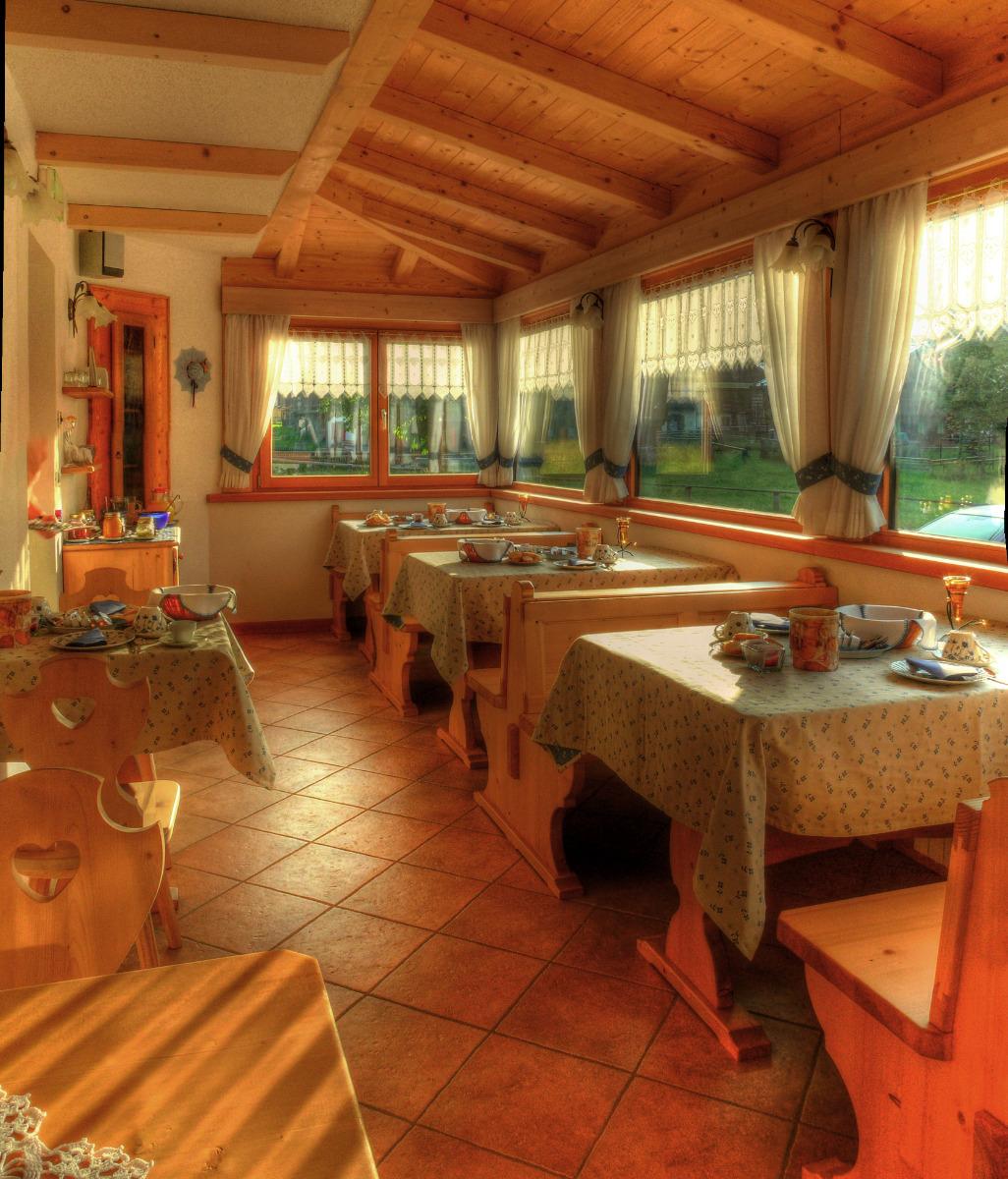 La colazione di AFFITTACAMERE QUINZ