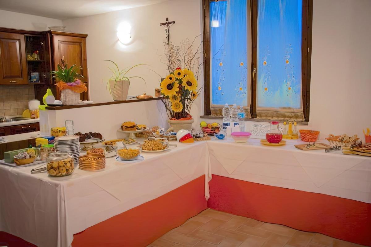 La colazione di P&P ASSISI CAMERE