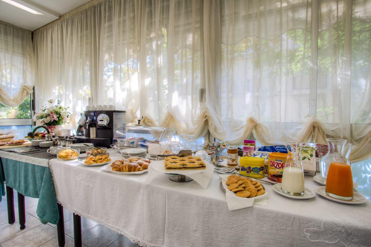 La colazione di ALBERGO VILLA LUCIA