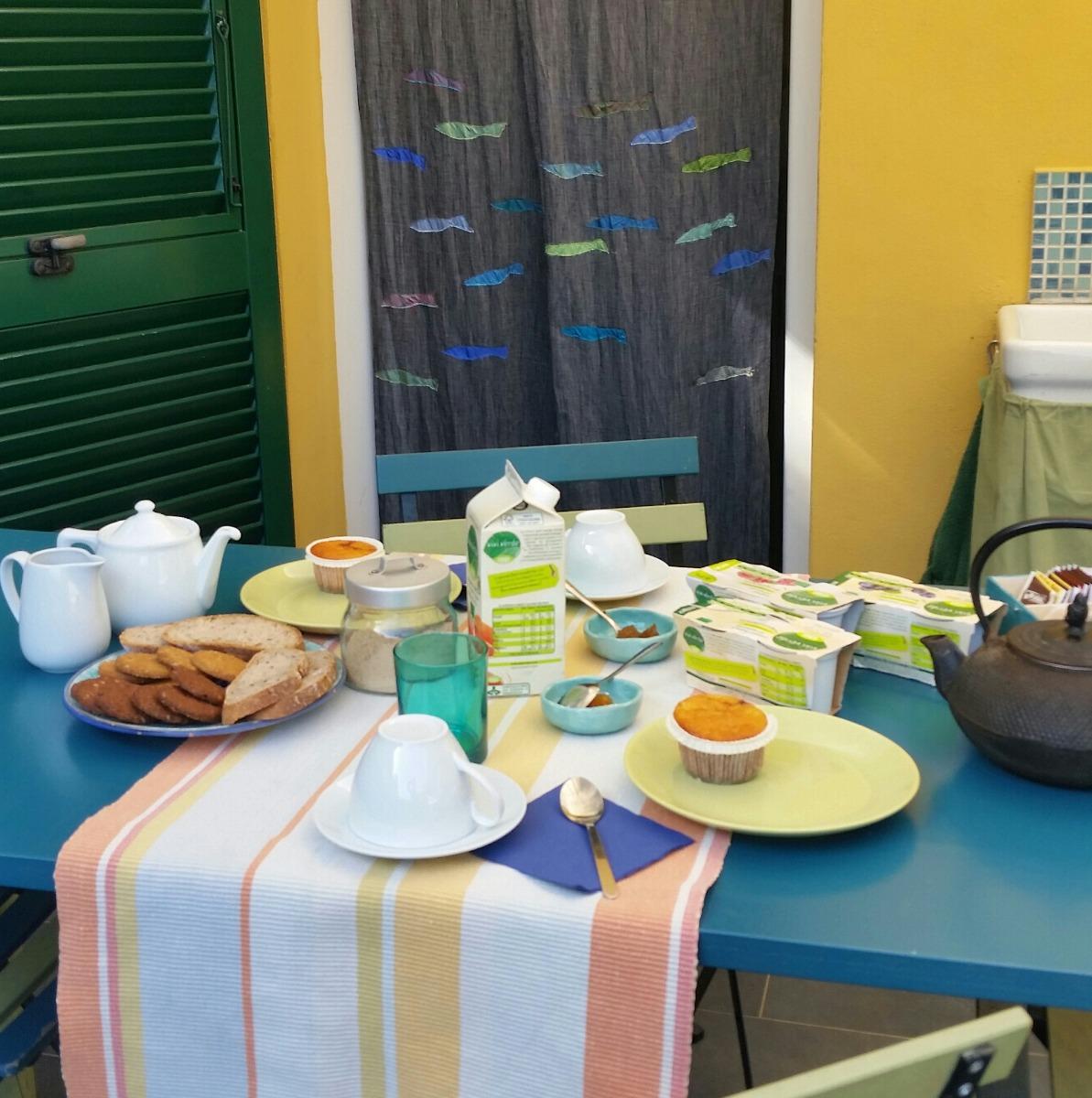 La colazione di VERDEMARE & VERDEMENTA