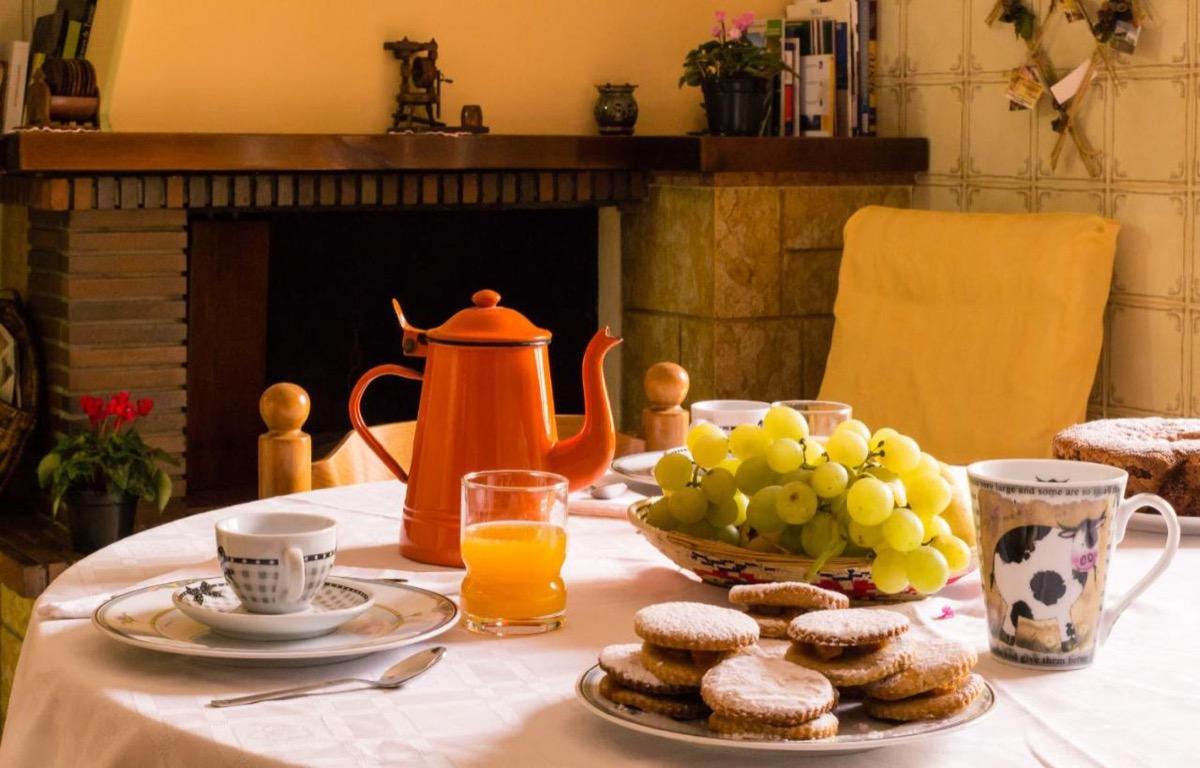 La colazione di B&B SU CONNOTU