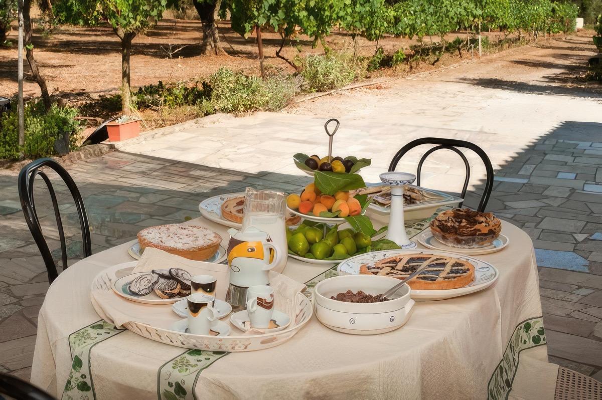 La colazione di B&B LA LICCINA