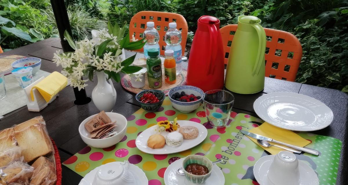 La colazione di LA FINESTRA SUL GIARDINO