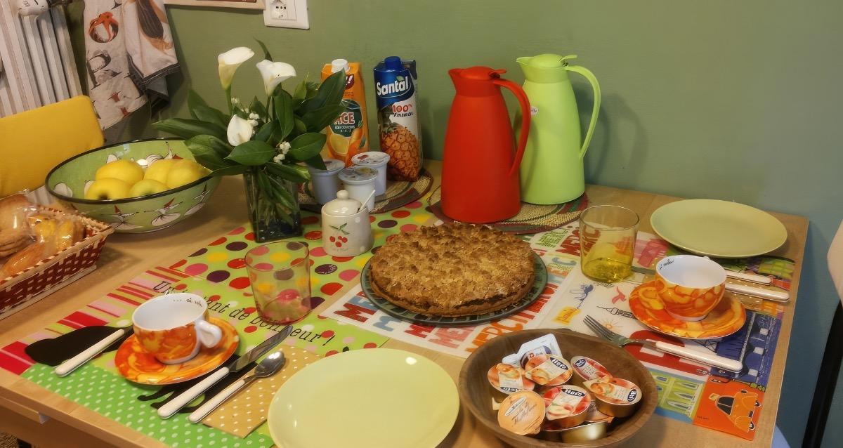 La colazione di LA FINESTRA SUL GIARDINO