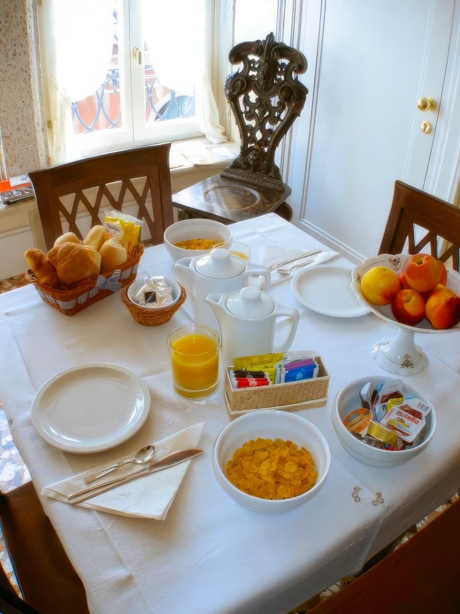 La colazione di B&B A LE BOTEGHE