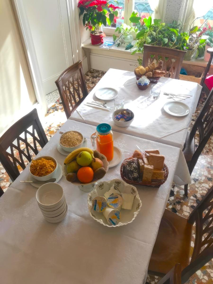 La colazione di B&B A LE BOTEGHE